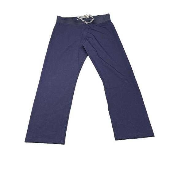 Figs Pants - NWT FIGGS WMN LIVINGSTON BASIC PANTS PETITE LARGE T21003P NAVY